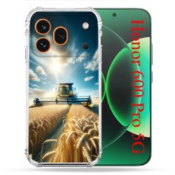 Coque Renforcée Pour Honor 600 Pro 5G Agriculture Moissonneuse Blé