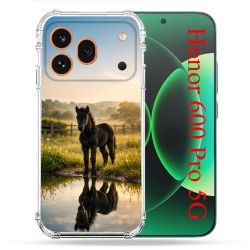 Coque Renforcée Pour Honor 600 Pro 5G Animal Cheval Reflet