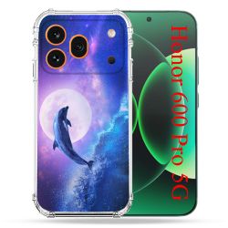 Coque Renforcée Pour Honor 600 Pro 5G Animal Dauphin Vague