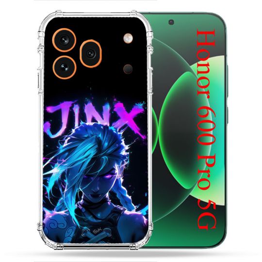 Coque Renforcée Pour Honor 600 Pro 5G Arcane Jinx Night