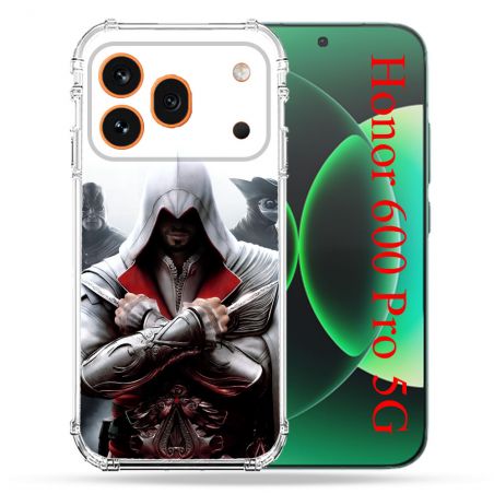 Coque Renforcée Pour Honor 600 Pro 5G Assassin Creed Mask