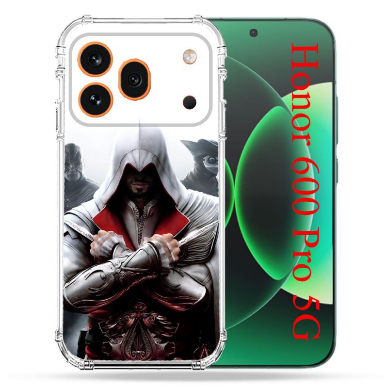 Coque Renforcée Pour Honor 600 Pro 5G Assassin Creed Mask