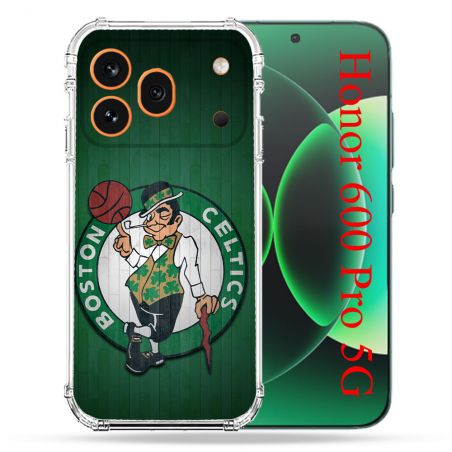 Coque Renforcée Pour Honor 600 Pro 5G Basket Boston Celtics