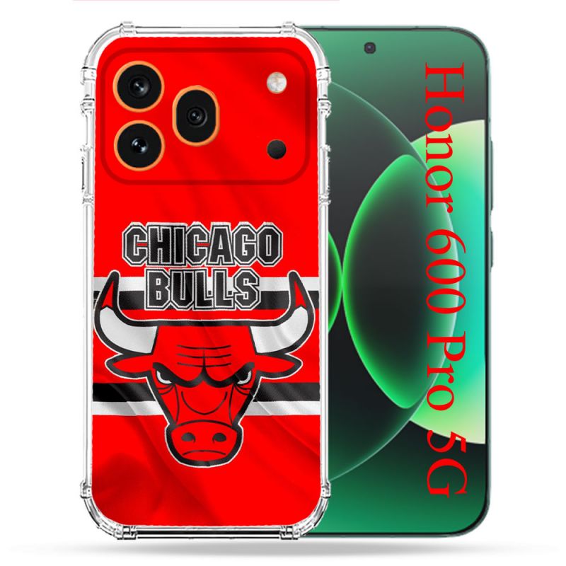 Coque Renforcée Pour Honor 600 Pro 5G Basket Chicago Bulls