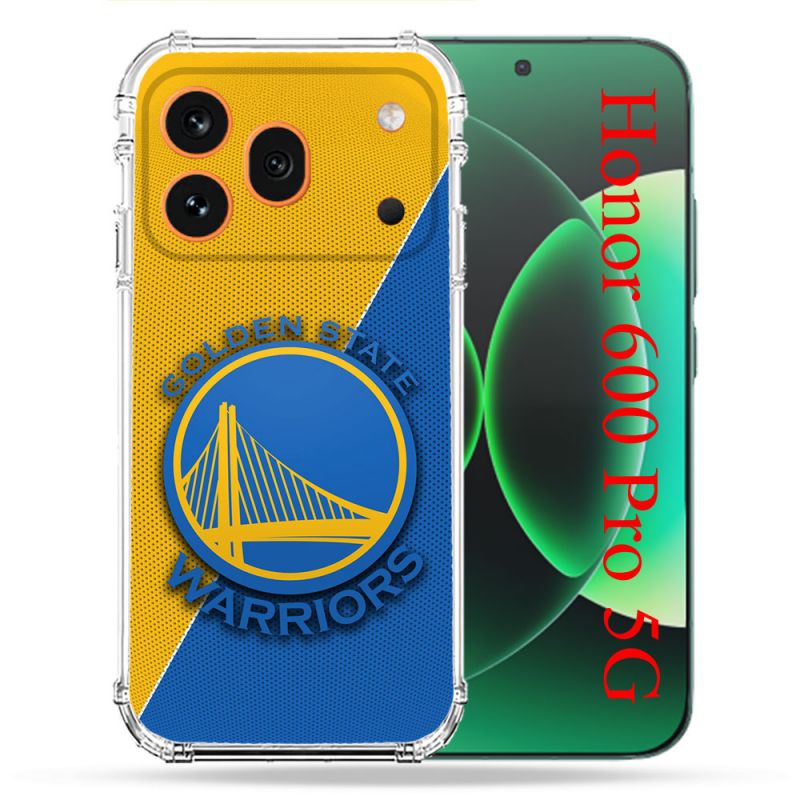 Coque Renforcée Pour Honor 600 Pro 5G Basket Golden State Warriors