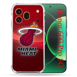 Coque Renforcée Pour Honor 600 Pro 5G Basket Miami Heat