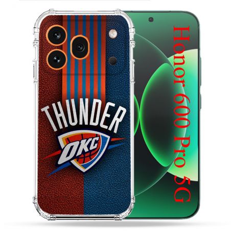 Coque Renforcée Pour Honor 600 Pro 5G Basket Oklahoma City Thunder