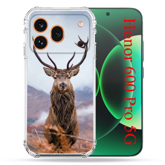 Coque Renforcée Pour Honor 600 Pro 5G Chasse Chevreuil Montagne