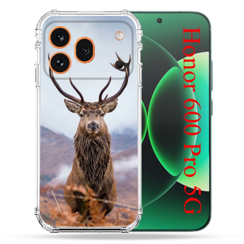 Coque Renforcée Pour Honor 600 Pro 5G Chasse Chevreuil Montagne