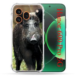 Coque Renforcée Pour Honor 600 Pro 5G Chasse Sanglier bois