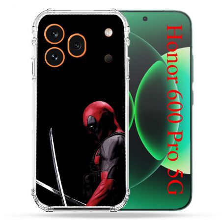 Coque Renforcée Pour Honor 600 Pro 5G Deadpool Epee