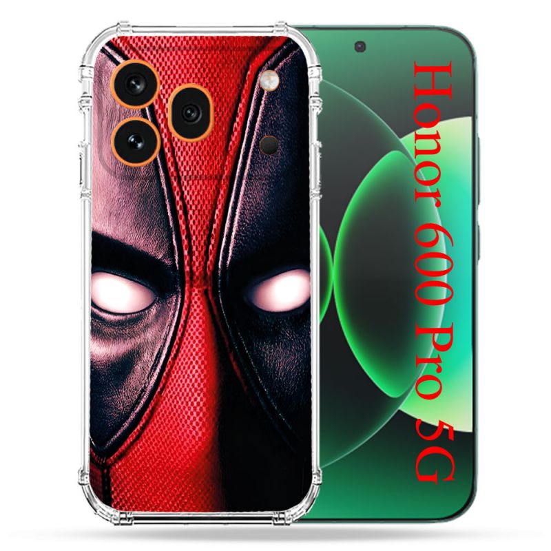Coque Renforcée Pour Honor 600 Pro 5G Deadpool Yeux