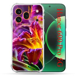 Coque Renforcée Pour Honor 600 Pro 5G Fleur Lys Color