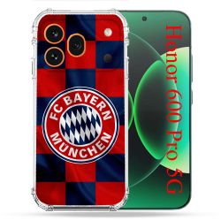 Coque Renforcée Pour Honor 600 Pro 5G Foot Bayern Munich Carreaux