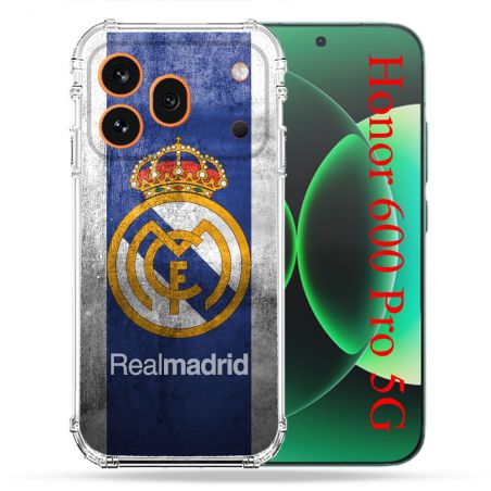 Coque Renforcée Pour Honor 600 Pro 5G Foot Real Madrid