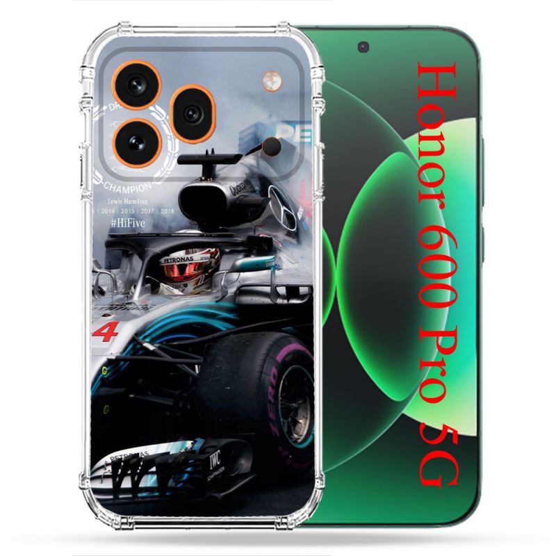 Coque Renforcée Pour Honor 600 Pro 5G Formule 1 F1 Mercedes Petronas