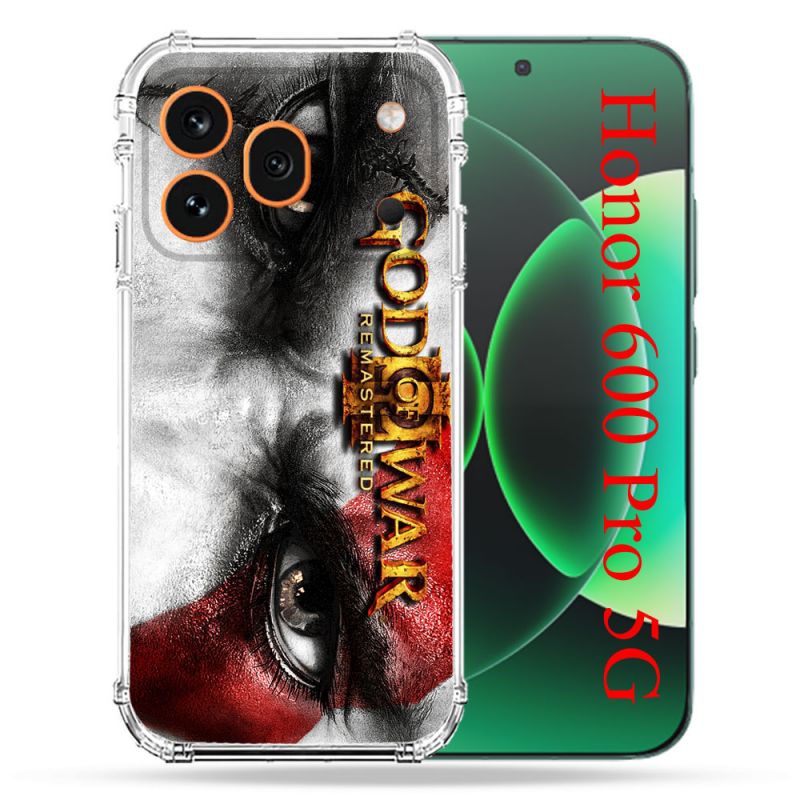 Coque Renforcée Pour Honor 600 Pro 5G God Of War GOW