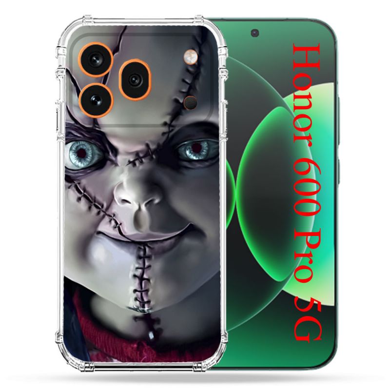 Coque Renforcée Pour Honor 600 Pro 5G Horreur Chucky Cicatrice