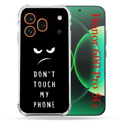 Coque Renforcée Pour Honor 600 Pro 5G Humour Don't Touch