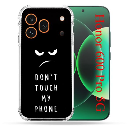 Coque Renforcée Pour Honor 600 Pro 5G Humour Don't Touch