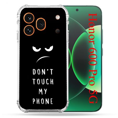 Coque Renforcée Pour Honor 600 Pro 5G Humour Don't Touch