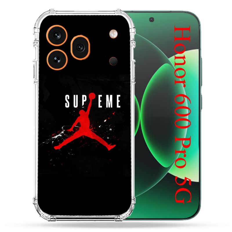 Coque Renforcée Pour Honor 600 Pro 5G Jordan Supreme Noir