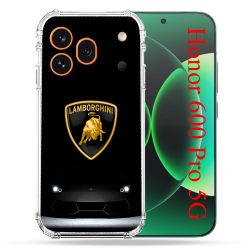 Coque Renforcée Pour Honor 600 Pro 5G Lamborghini Noir