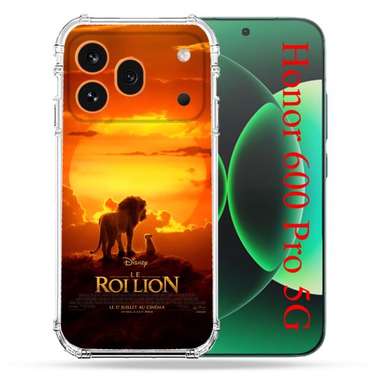 Coque Renforcée Pour Honor 600 Pro 5G Le Roi Lion Affiche