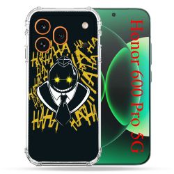 Coque Renforcée Pour Honor 600 Pro 5G Manga Assassination Classroom Kuro Noir