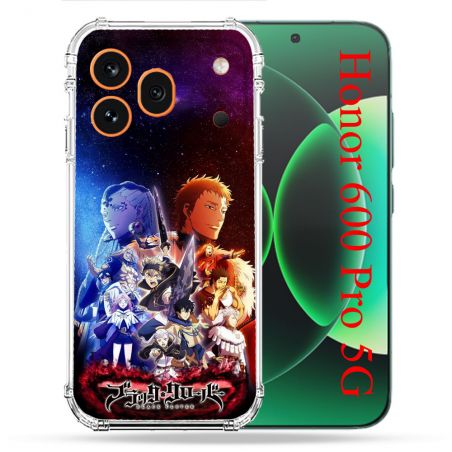 Coque Renforcée Pour Honor 600 Pro 5G Manga Black Clover Affiche