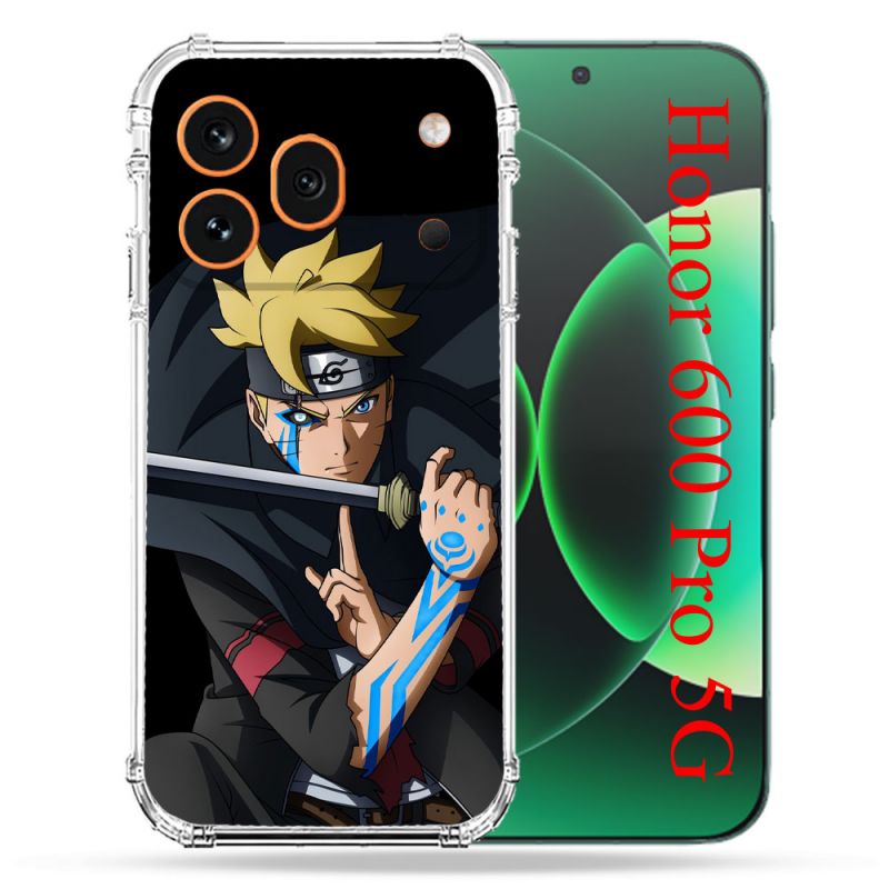 Coque Renforcée Pour Honor 600 Pro 5G Manga Boruto Tatouage