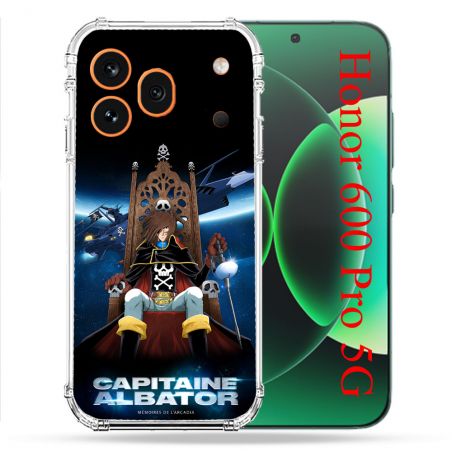 Coque Renforcée Pour Honor 600 Pro 5G Manga Capitaine Albator