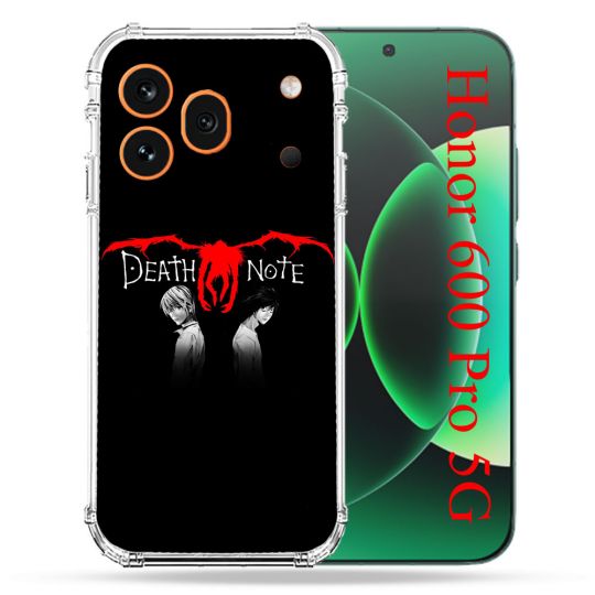 Coque Renforcée Pour Honor 600 Pro 5G Manga Death Note Noir