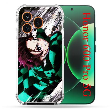 Coque Renforcée Pour Honor 600 Pro 5G Manga Demon Slayer Tanjiro