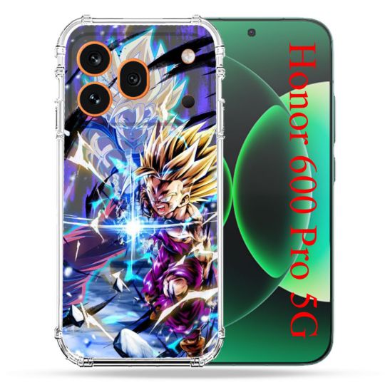 Coque Renforcée Pour Honor 600 Pro 5G Manga Dragon Ball Sangohan Duo
