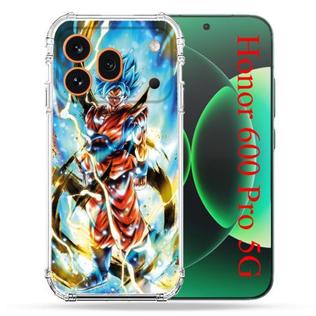 Coque Renforcée Pour Honor 600 Pro 5G Manga Dragon Ball Sangoku Blanc