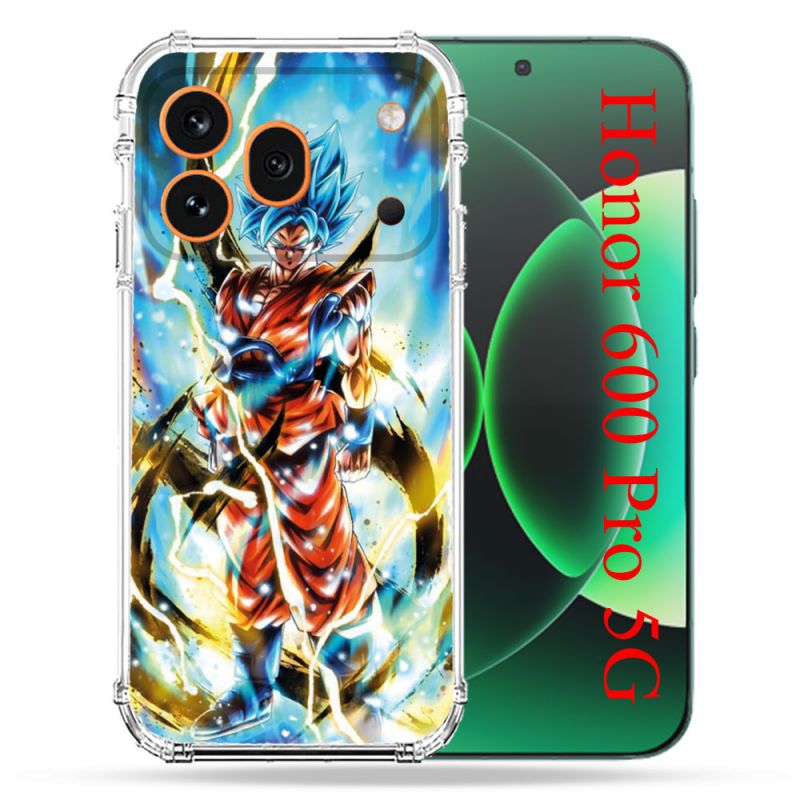 Coque Renforcée Pour Honor 600 Pro 5G Manga Dragon Ball Sangoku Blanc