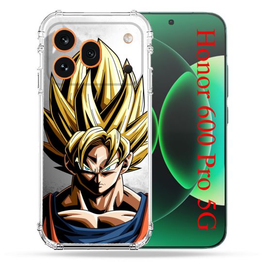 Coque Renforcée Pour Honor 600 Pro 5G Manga Dragon Ball Sangoku Portrait