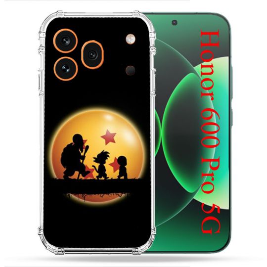 Coque Renforcée Pour Honor 600 Pro 5G Manga Dragon Ball Vintage