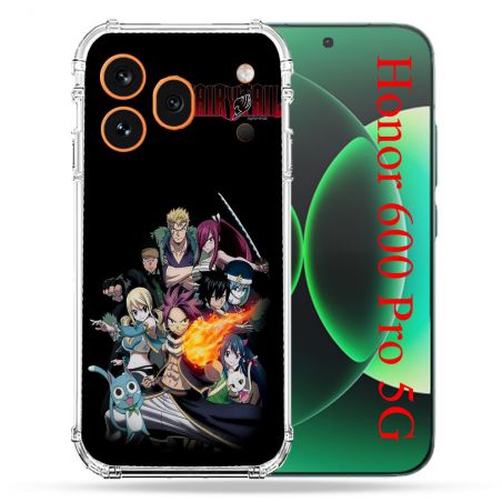 Coque Renforcée Pour Honor 600 Pro 5G Manga Fairy Tail Logo Team