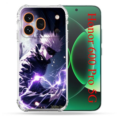 Coque Renforcée Pour Honor 600 Pro 5G Manga Jujutsu Kaisen Gojo Saturo