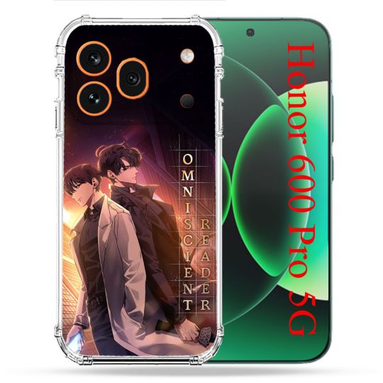 Coque Renforcée Pour Honor 600 Pro 5G Manga Lecteur Omniscient Affiche