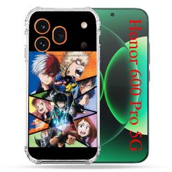 Coque Renforcée Pour Honor 600 Pro 5G Manga My Hero Academia Noir