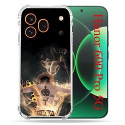 Coque Renforcée Pour Honor 600 Pro 5G Manga One Piece Ace Noir