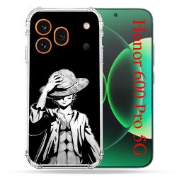Coque Renforcée Pour Honor 600 Pro 5G Manga One Piece Luffy Noir