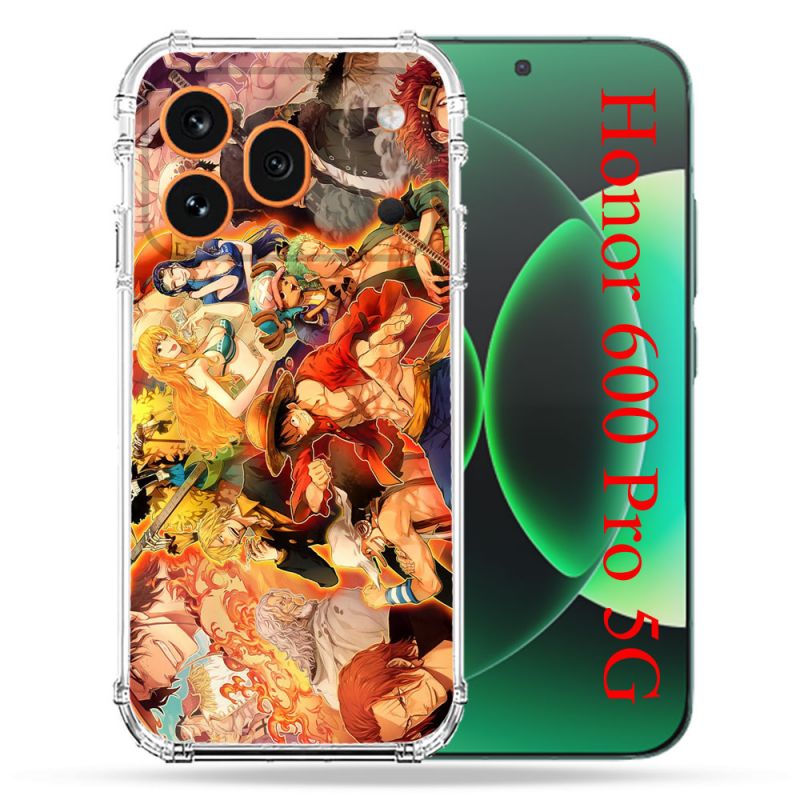 Coque Renforcée Pour Honor 600 Pro 5G Manga One Piece Nakama