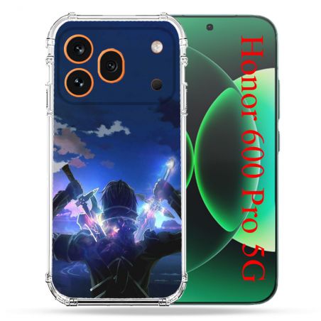 Coque Renforcée Pour Honor 600 Pro 5G Manga SAO sword Art Online Epee