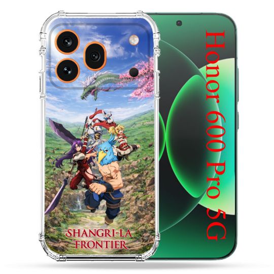 Coque Renforcée Pour Honor 600 Pro 5G Manga Shangri La Frontier Affiche