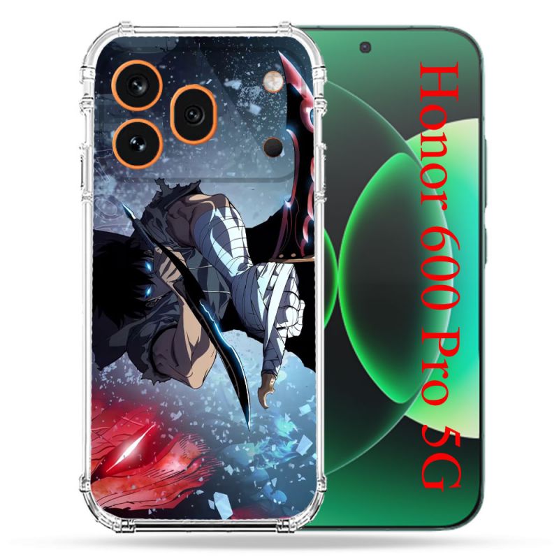 Coque Renforcée Pour Honor 600 Pro 5G Manga Solo Leveling Sung Epee