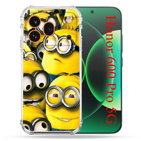 Coque Renforcée Pour Honor 600 Pro 5G Minions Groupe